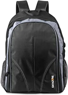 Datazone Laptop Backpack Bag, Multi-Compartment Backpack with Anti-theft Laptop Pocket Lightweight and Resistant Fits 15.6 Inch Computers Tablets and Documents DZ-BP05S (Black)
