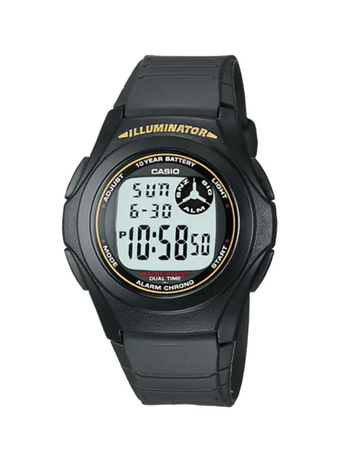 CASIO Digital Quartz Watch F-200W-9ADF