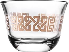 Glass Cawa Cup Set Apollo Gl/6