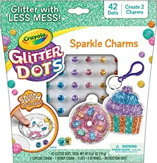 Crayola Bakery Glitter Dots Sparkle Charms Kit