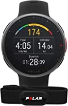 POLAR Vantage V2 - Premium Multisport Smart Watch with GPS, Wrist-Based Heart Rate Measurement for Running, Swimming, Strength Training - Music Controls, Weather, Phone Notifications, Black, M/L