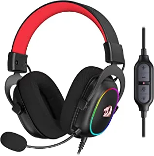 Redragon H510 Zeus-X RGB Wired Gaming Headset - 7.1 Surround Sound - 53MM Audio Drivers in Memory Foam Ear Pads - Multi Platforms Headphone - USB Powered for PC/PS4/NS