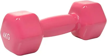 Marshal Fitness 4 Kg Yoga Dumbbell, Pink
