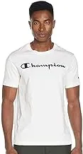 Champion Mens American Classics Logo Print Crew Neck T-Shirt T-Shirt