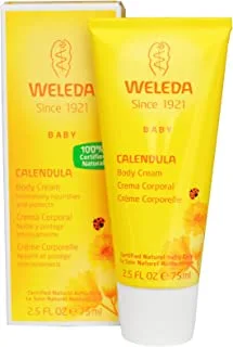 Weleda Baby Calendula Baby Cream Intensively Nourishes Delicate Skin 2.5 Oz