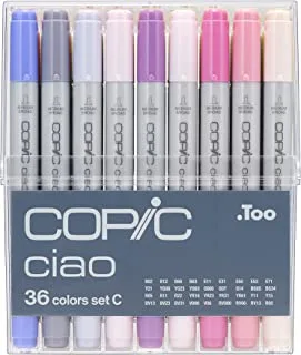 Copic Markers Ciao 36-Piece Marker (Set C)