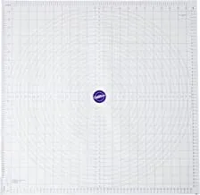 Wilton Measuring Mat, Polyester, White, 60.4 x 59.1 cm