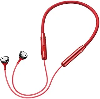 Joyroom JR-D6 Wireless Magnetic In-Ear Neckband Sports Earphone With Microphone, Red