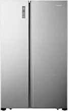 Hisense 509 Liter Side by Side Door Refrigerator with Automatic Defrost | Model No RS67W2NQ with 2 Years Warranty