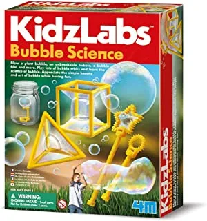 4M Bubble Science Kit, Multi, 4162, Learning Toy Kit