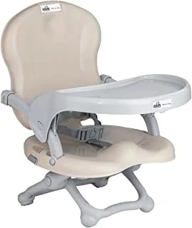 Cam Smarty Booster Feeding Chair, 3 To 12 Month, Ash Grey, Pack of 1, S332-20