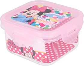 Stor Minnie Feel Good Square Hermetic Food Container 290Ml
