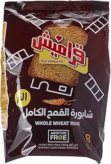 Garameesh Whole Wheat RUSk, 375 Grams - Pack of 1