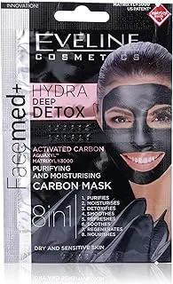 Eveline Facemed+ Hydra Detox Purifying&Moisturising Carbon Mask 2X5Ml