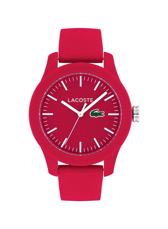 LACOSTE Women's Analog Round Pink Dial Watch 2000957