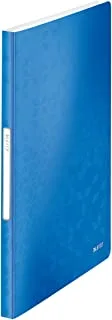 Leitz Wow PP Display Book with 40 Pockets, A4 Size, Blue