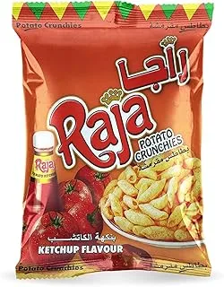 Raja Ketchup Flavor Potato Crunchies, 20 x 12 g