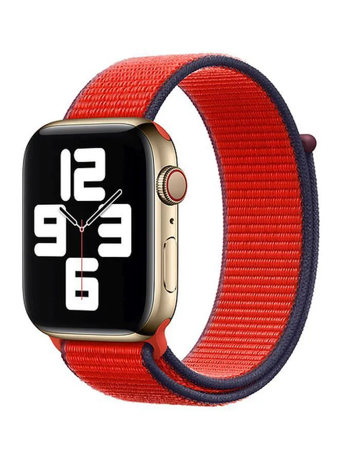 Apple Replacement Sports Band For Apple Watch 44mm Red/Blue