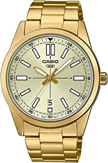 Casio Analog Gold Dial Men's Watch - MTP-VD02G-9EUDF