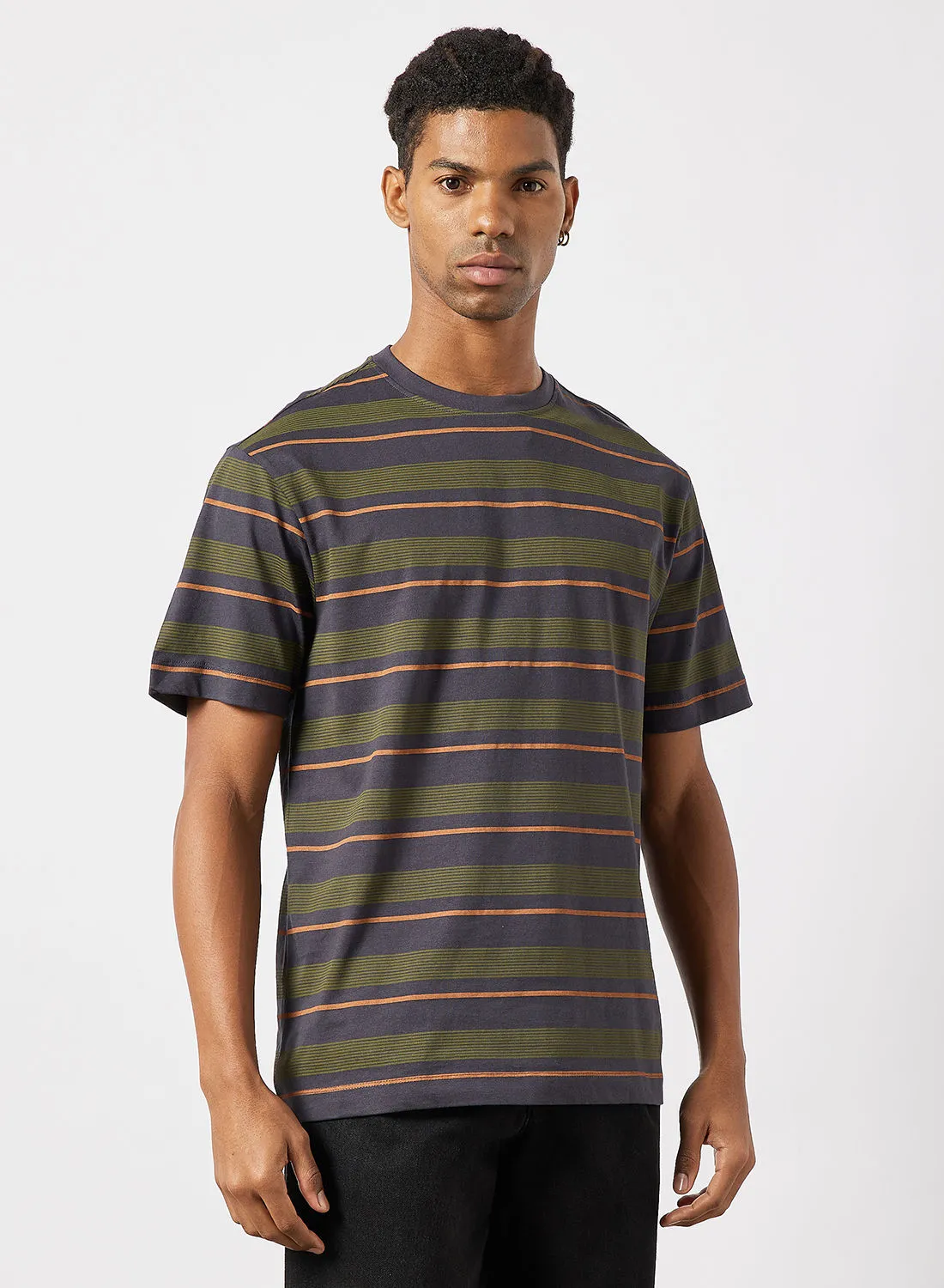 ONLY & SONS Stripe Print T-Shirt