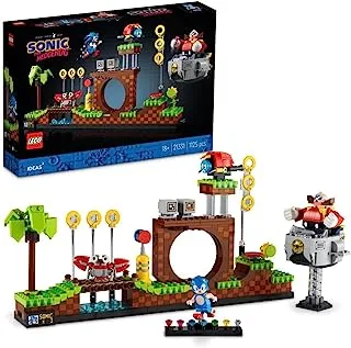 LEGO® Ideas Sonic the Hedgehog™ – Green Hill Zone 21331 Building Blocks Toy Set (1,125 Pieces)