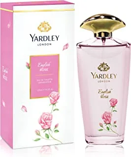 Yardley London English Rose enchanting floral fragrance, with Rose, Tea Accord and Bergamot, EDT 125ml
