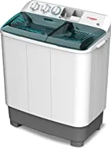 Hommer 7 kg Twin Tub Semi Automatic Washing Machine with Knob Control| Model No HSA404-18 with 2 Years Warranty