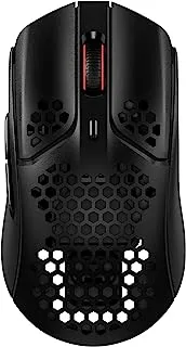 Hyperx Pulsefire Haste – Wireless Gaming Mouse – Ultra Lightweight, 61G, 100 Hour Battery Life, 2.4Ghz Wireless, Honeycomb Shell, Hex Design, Up To 16000 Dpi, 6 Programmable Buttons – Black