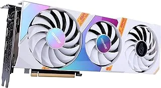 Colorful iGame Nvida GeForce RTX 3050 Ultra white OC 8GB Graphics card Advanced 3 Fan Cooling, RTX 3050 ultra-w