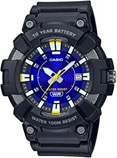 Casio Men's Watch Analog Blue Dial Resin Band MW-610H-2AVDF.