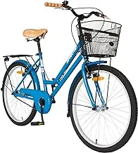 دراجة المدينة الكلاسيكية سبارتان (أزرق ، 24 بوصة)