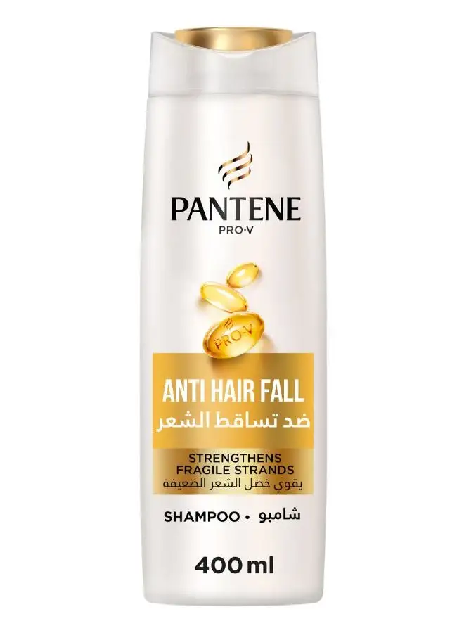 Pantene Pro-V Anti-Hair Fall Shampoo Strengthens Fragile Strands 400ml