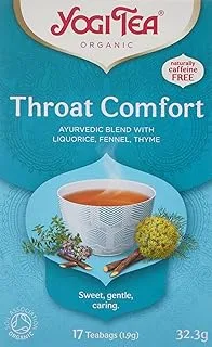 Yogi Tea Throat Comfort , 17 Tb, Pack of 1