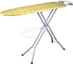 Bister Wide Adjustable Height Ironing Stand & Folding Ironing Board with TC Cover | 48x13 Inch ASSORTED COLOR