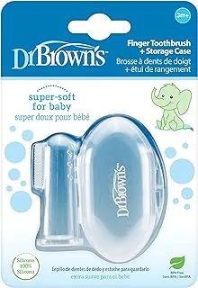 Dr Browns Dr Browns Silicone Finger Toothbrush with Case, Piece of 1