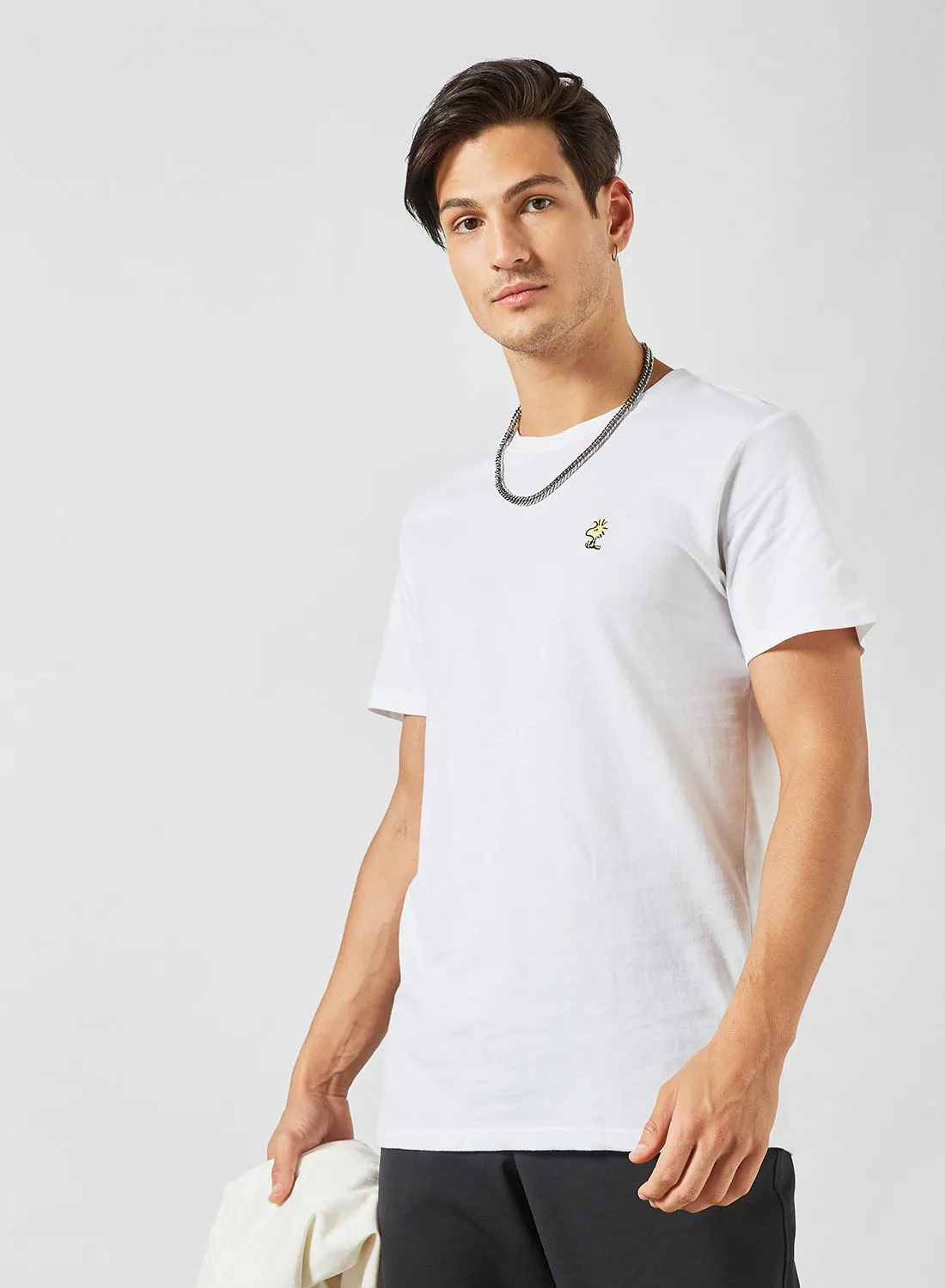 DEDICATED Stockholm Woodstock T-Shirt White