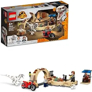 LEGO® Jurassic World Atrociraptor Dinosaur: Bike Chase 76945 Building Kit (169 Pieces)