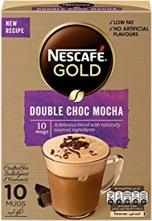 Nescafe Gold Double Chocolate Mocha Coffee Mix 23.5g Sachet (10 Sticks)