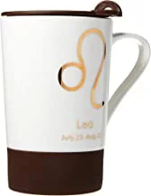 Shallow Zodiac Sign Leo Everyday Mug with Lid PZD-LEO-JZ128N