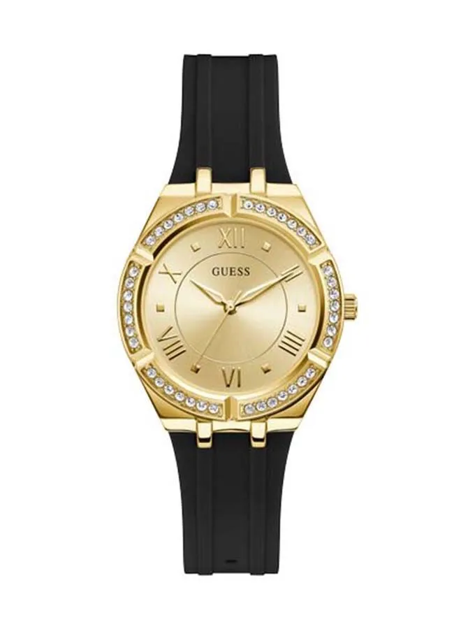 GUESS Women's Smooth Silicone Strap Watch GW0034L1