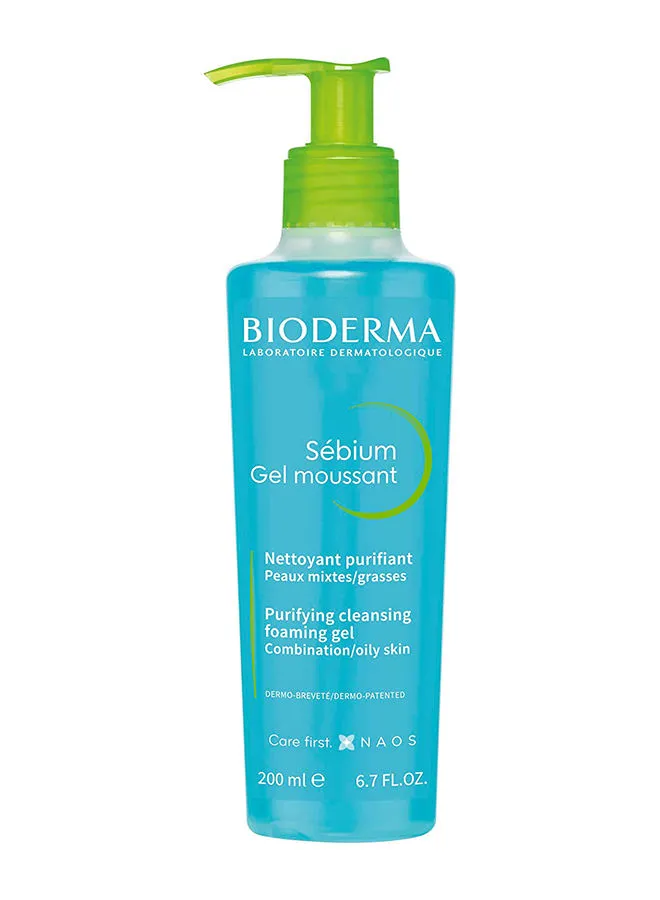 Bioderma Sebium Purifying Cleansing Foaming Gel 200ml