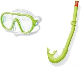 انتكس - مجموعة نظارات واقية وغوص - مغامر متعدد الألوان