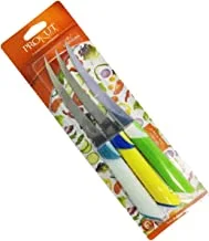 Prokut Kitchen Knife 3-Pieces, 5-Inch Size, Multicolour
