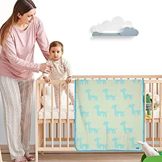 Nurtur - 100% cotton Knitted Baby Blanket TRHA24218