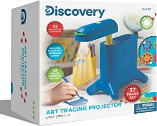 Discovery Kids STEM Art Tracing Projector Light Stencils, 1306005851