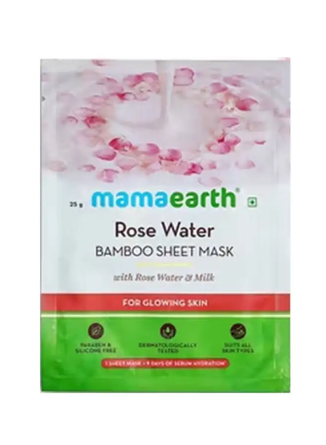 Mamaearth Rose Bamboo Sheet Mask