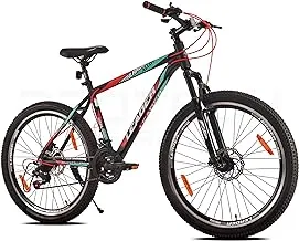 Leader Highlander 26T 21-Speed Alloy MTB Cycle| Free Pan India Installation| Dual Disc Brake and Front Suspension Ideal for 12+ Years