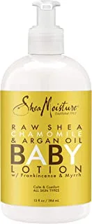 Shea Moisture Raw Shea, Chamomile and Argan Oil Baby Healing Lotion, 384 ml