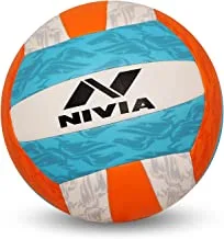 Nivia 497 TPU Volleyball, Size 4, (Multicolour)