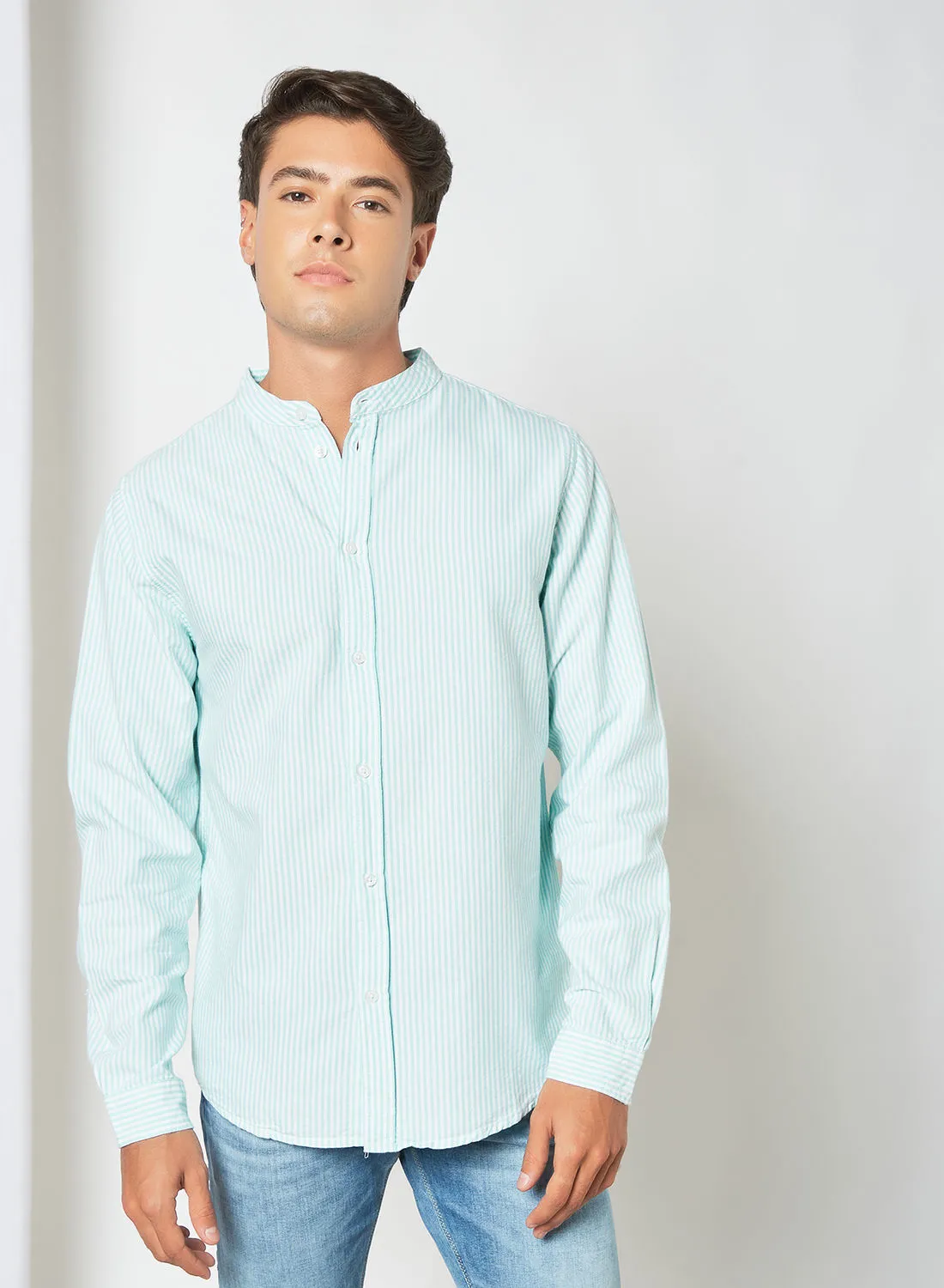STATE 8 Long Sleeve Striped Shirt Multicolour